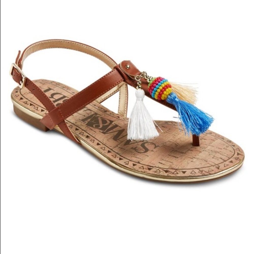 Sam & Libbby Tassel Thong Sandal
